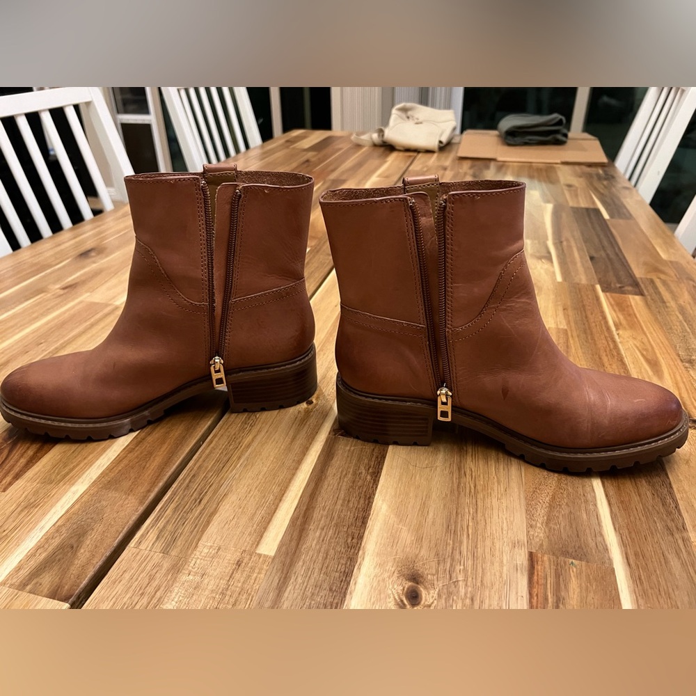 Coach Women's Georgetta Saddle Burnished Boot 7.5 M - Picture 5 of 9